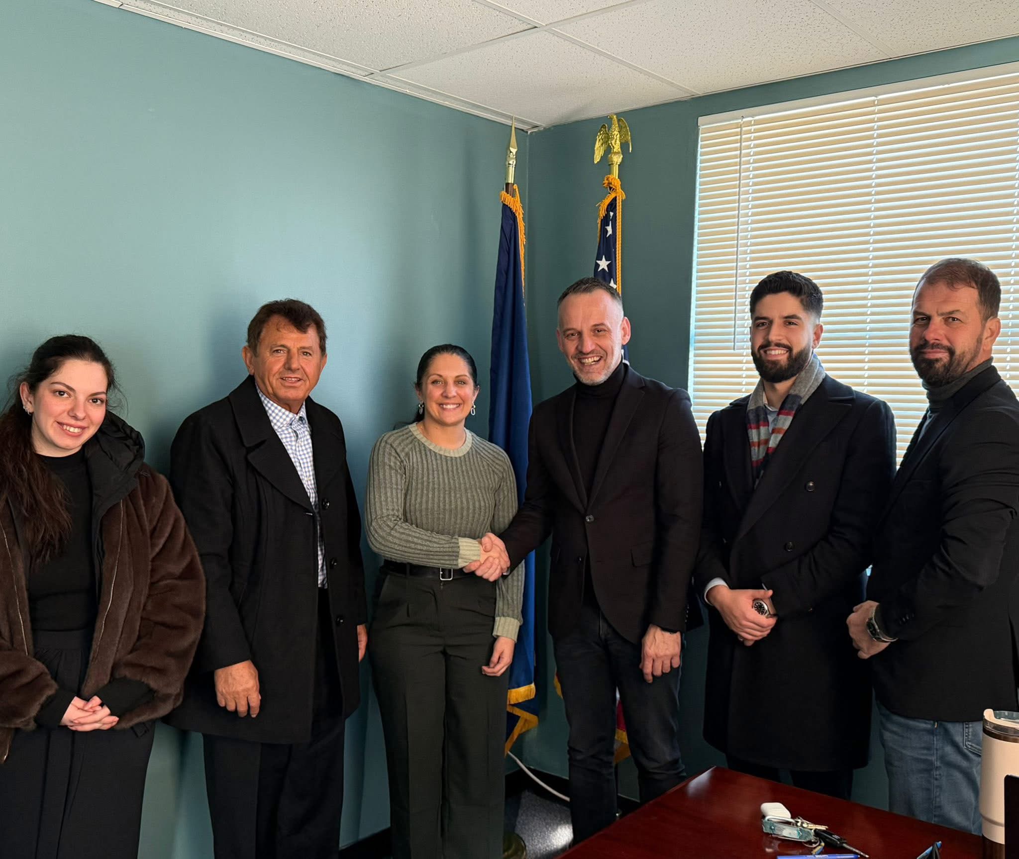 ZVKM Arben Fetai takohet me senatoren e New York-ut Jessica Scarcella-Spanton.